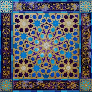 Alhambra Dreams - painting, mandala, art, sunshine, sunshine art