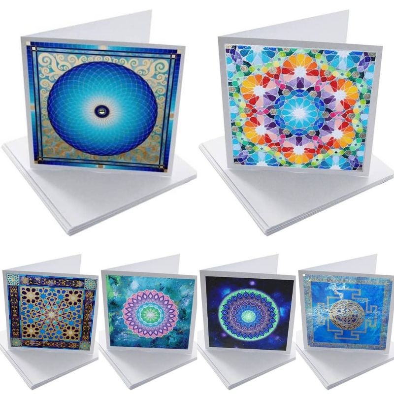 Greetings Card Set - 6 cards