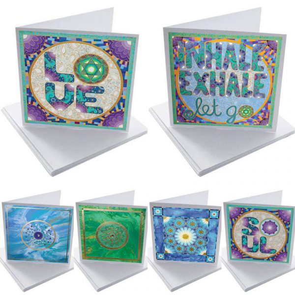 Greetings Card Set - 6 cards