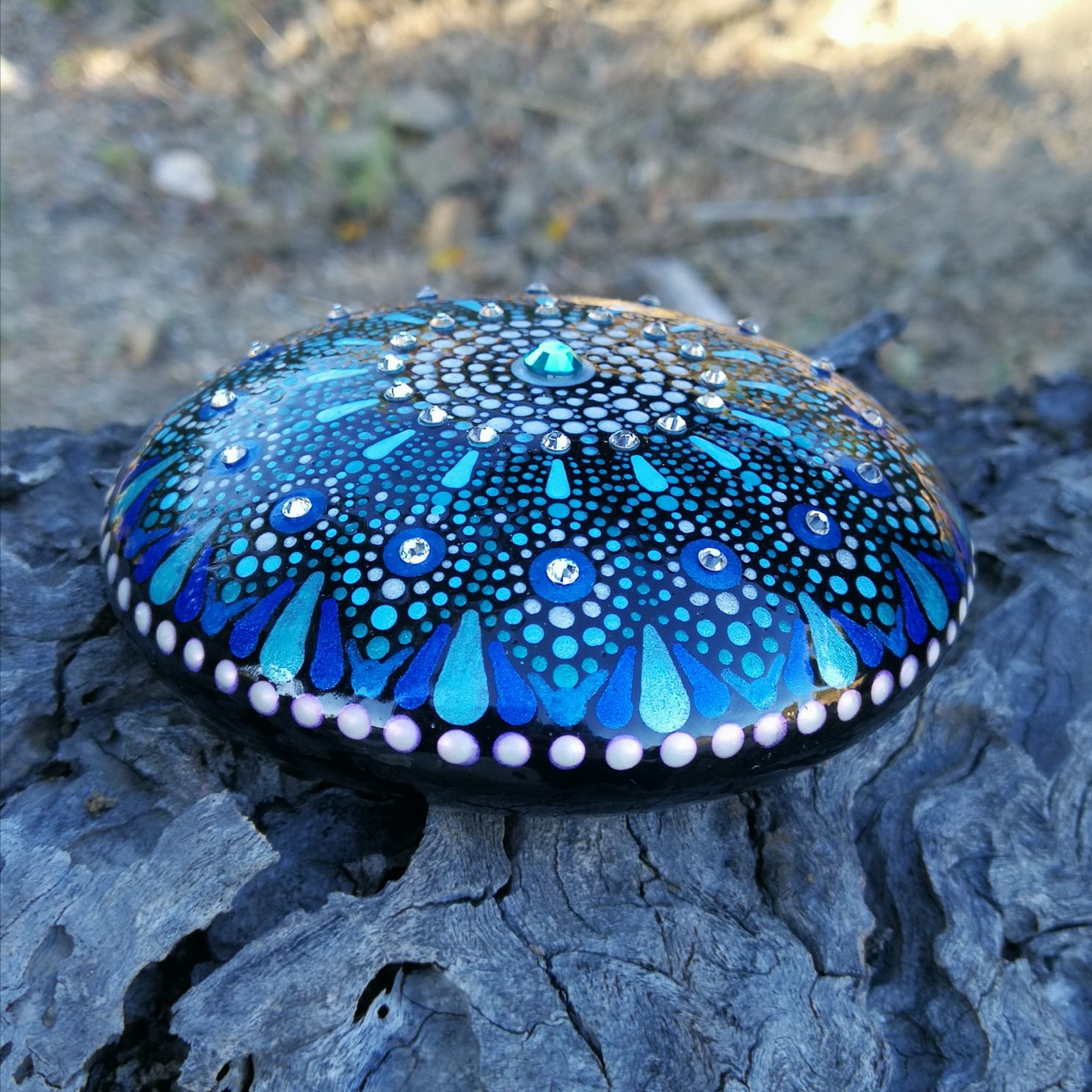 Communication Mandala Stone - Image 2