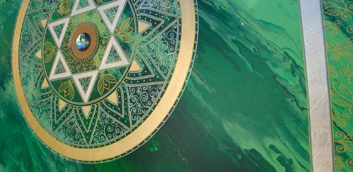 Love Mandala close up