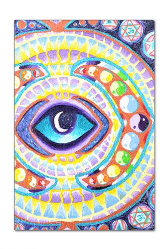 Opening of the Third Eye Mandala close up