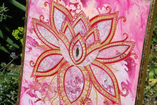 Pink Lotus side view